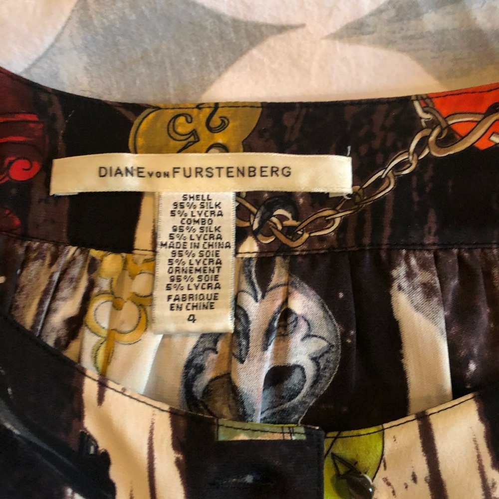 DVF Key Motif Shirt